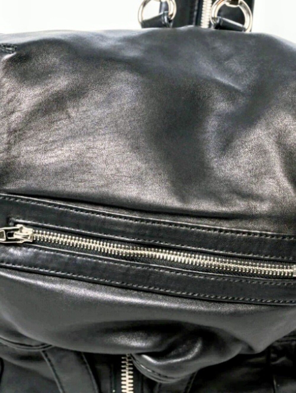 Alexander Wang Black Leather Marti Converible Backpack - Picture 11 of 15